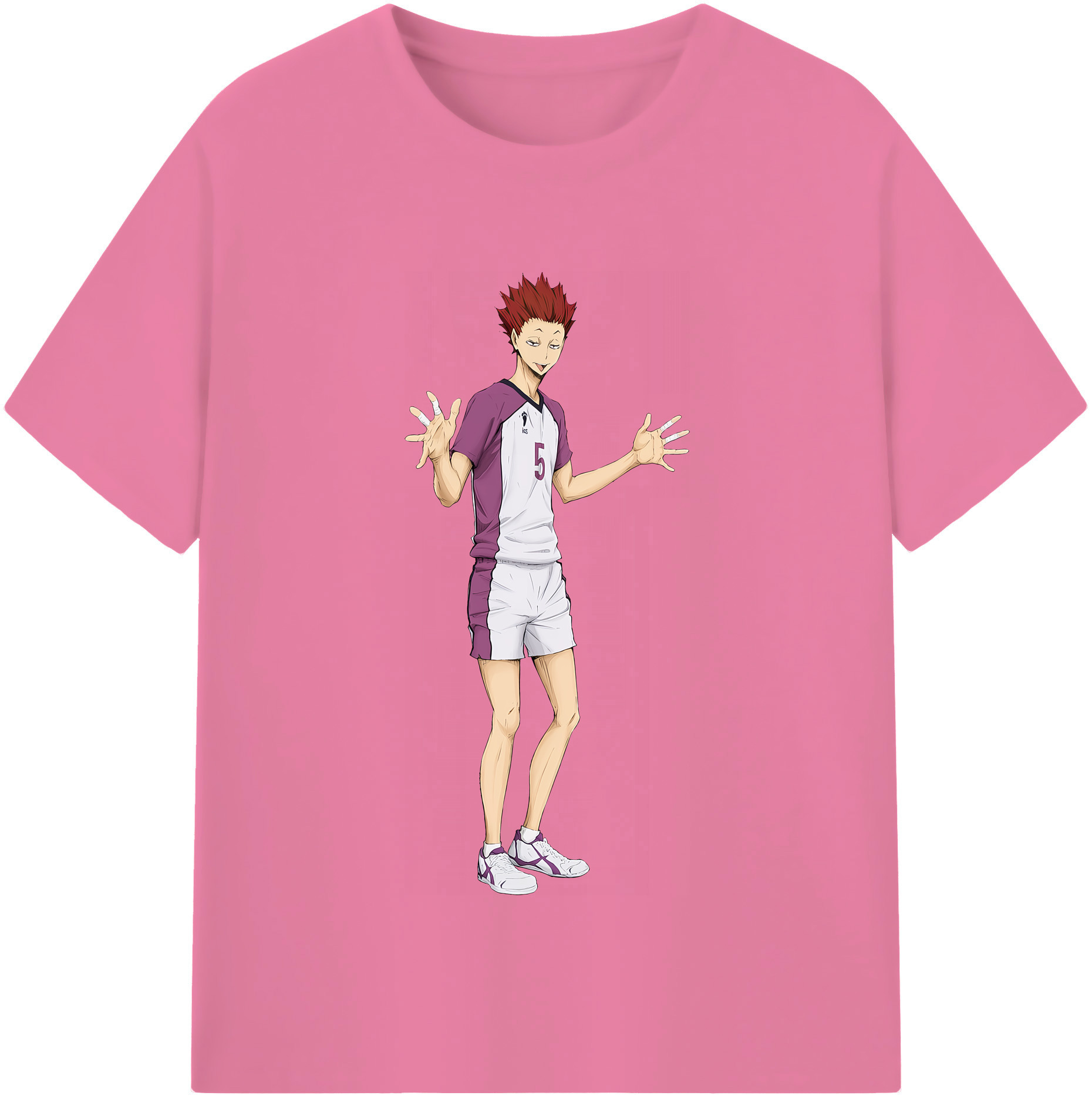 （画像用） ハイキュー!! Haikyu!! 綿100％半袖Tシャツ（フロントプリント）